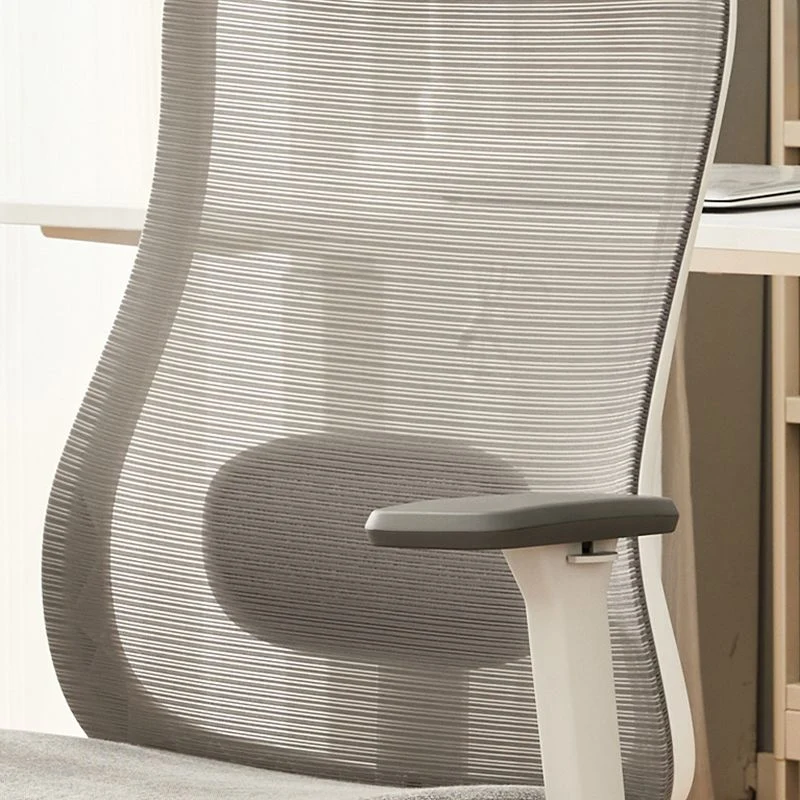 Sedia da ufficio moderna con braccioli rimovibili, meccanismo di inclinazione, sedia da scrivania ergonomica con ruote Cle...