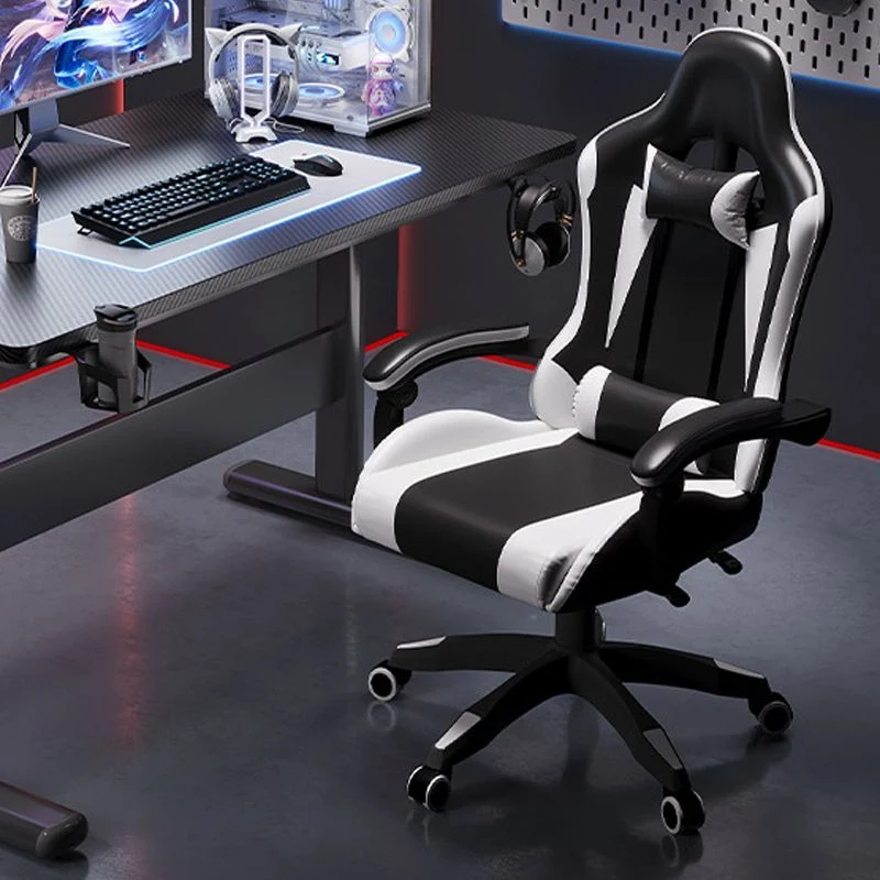 Sedia da ufficio moderna. Cuscino ergonomico antistress, sedia da scrivania inclusa Clearhalo