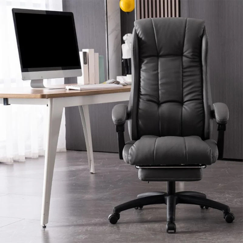 Sedia da ufficio stile moderno Sedia da ufficio con braccioli imbottiti per ufficio Clearhalo