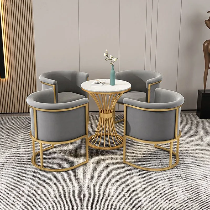 Sedie con schienale massiccio senza braccioli stile scandinavo Sedia laterale imbottita di lusso Clearhalo