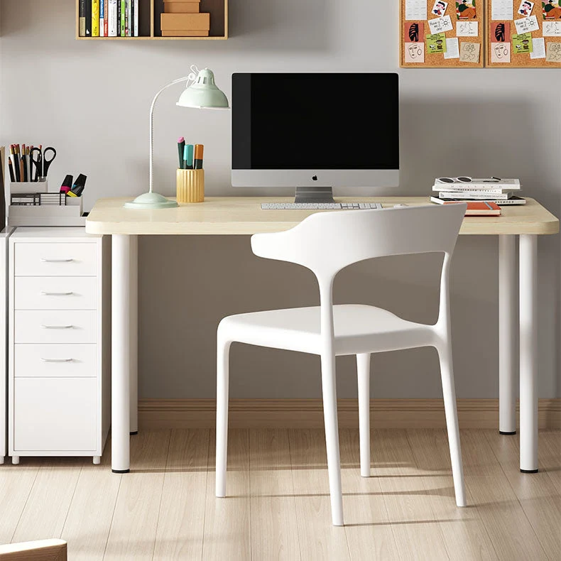 Sedie impilabili stile moderno Sedie da pranzo senza braccioli con gambe plastica Clearhalo