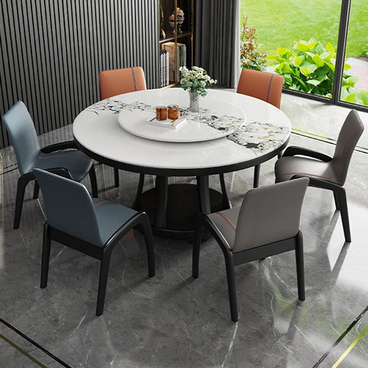 Sedie laterali imbottite per sala da pranzo moderna legno senza braccioli per ristorante (set di 2) Clearhalo