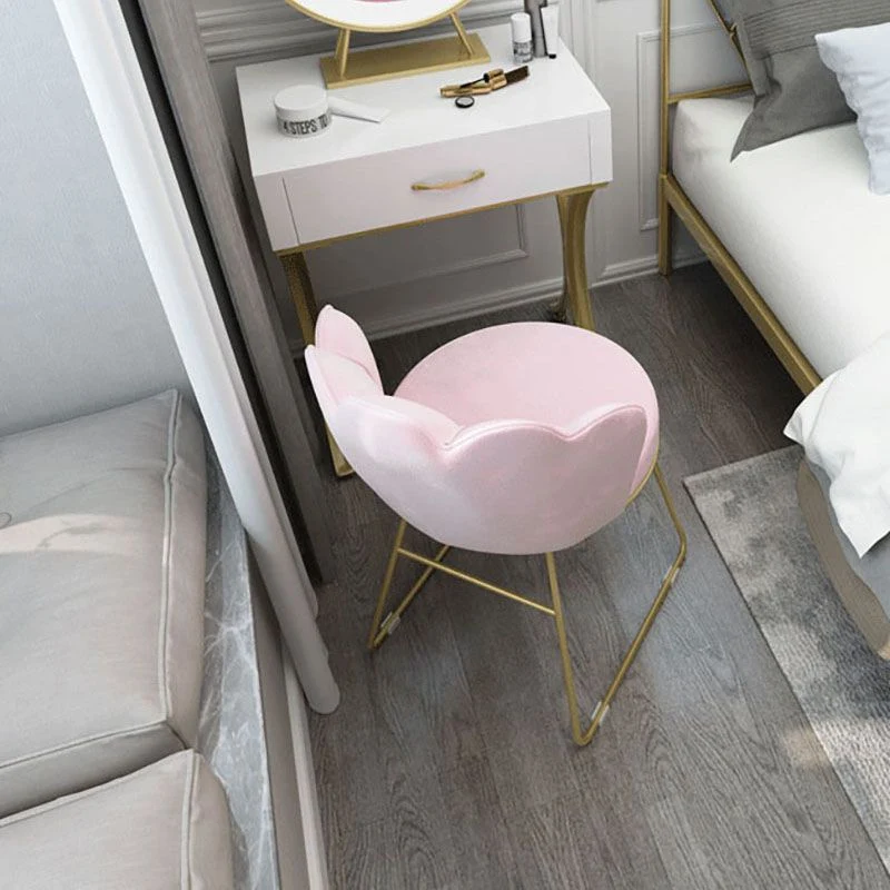 Sedie laterali imbottite scandinave Sedia con schienale massiccio per la casa Clearhalo