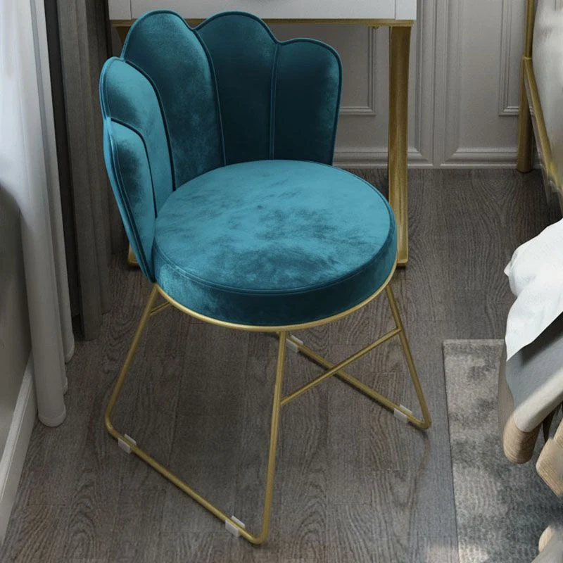 Sedie laterali imbottite scandinave Sedia con schienale massiccio per la casa Clearhalo