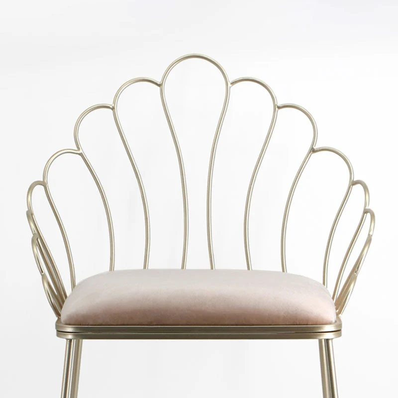 Sedie laterali imbottite Sedia laterale con schienale Windsor stile nordico Clearhalo