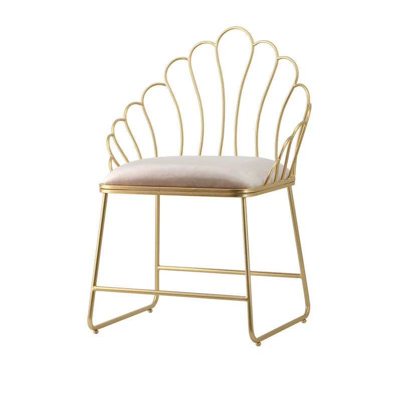 Sedie laterali imbottite Sedia laterale con schienale Windsor stile nordico Clearhalo