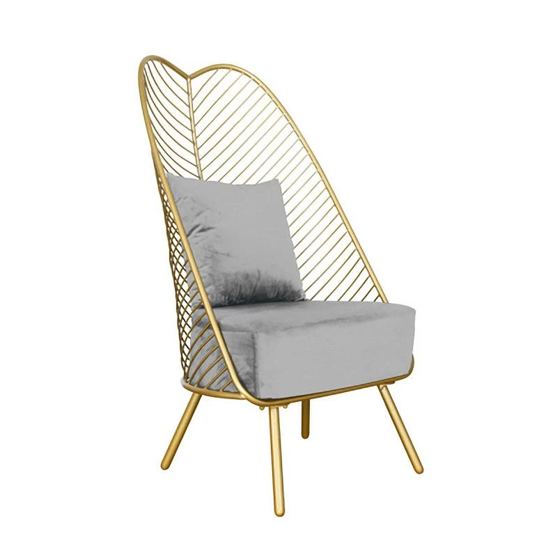 Sedie laterali imbottite stile scandinavo Sedia laterale con schienale aperto Clearhalo