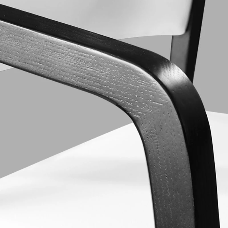 Sedie laterali imbottite stile scandinavo Sedia laterale da pranzo con schienale aperto per uso domestico Clearhalo