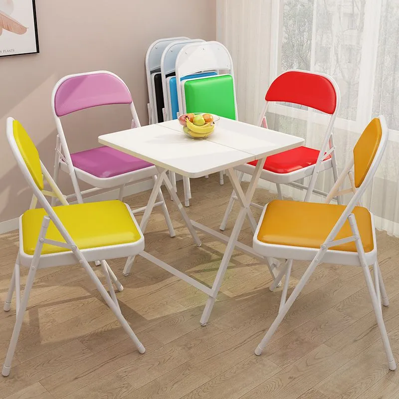 Sedie laterali da pranzo con schienale aperto stile moderno Sedia laterale imbottita Clearhalo