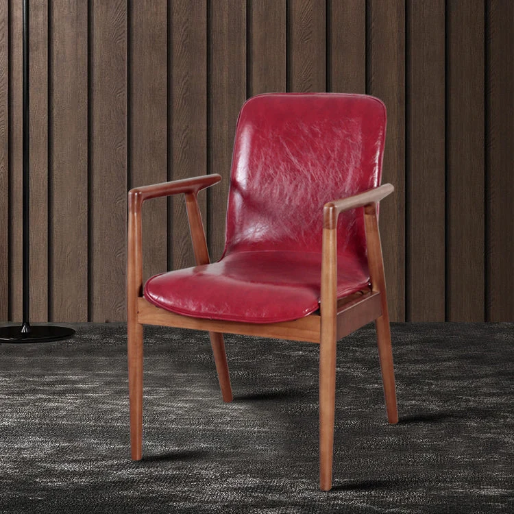 Sedie laterali da pranzo legno Sedia da pranzo Parsons stile moderno, larghezza 21 pollici Clearhalo