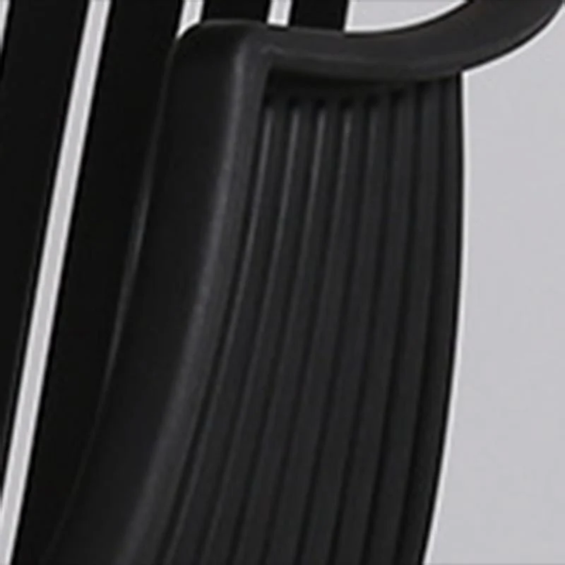 Sedie laterali stile nordico Sedia laterale Windsor con gambe plastica per cucina Clearhalo