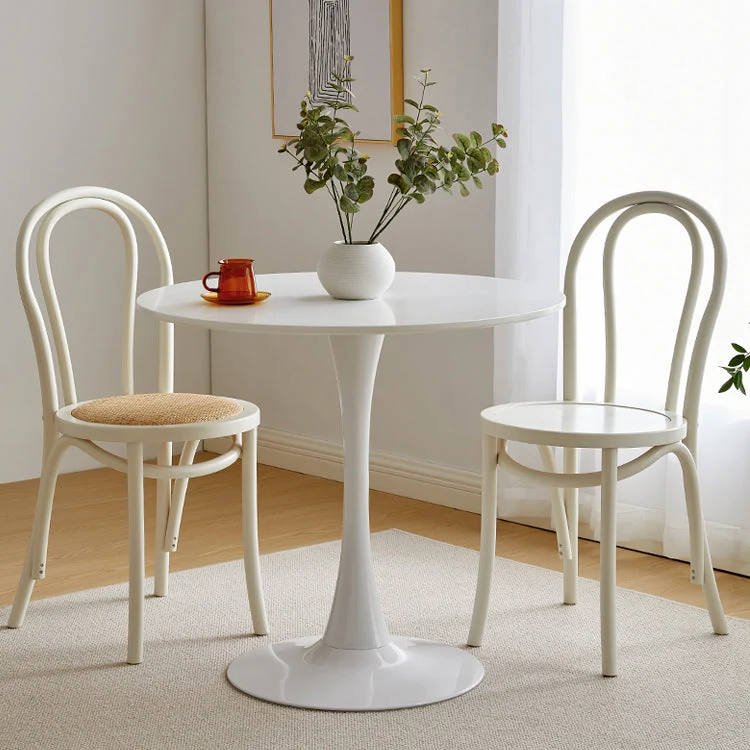 Sedie legno di faggio stile contemporaneo Sedie da pranzo da cucina sul retro Windsor Clearhalo