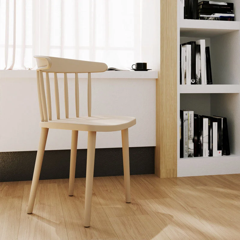 Sedie moderne acrilico per interni ed esterni Sedia da pranzo Windsor Clearhalo