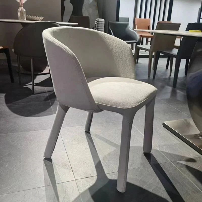 Sedie Parsons contemporanee Sedie da pranzo imbottite con gambe metallo Clearhalo