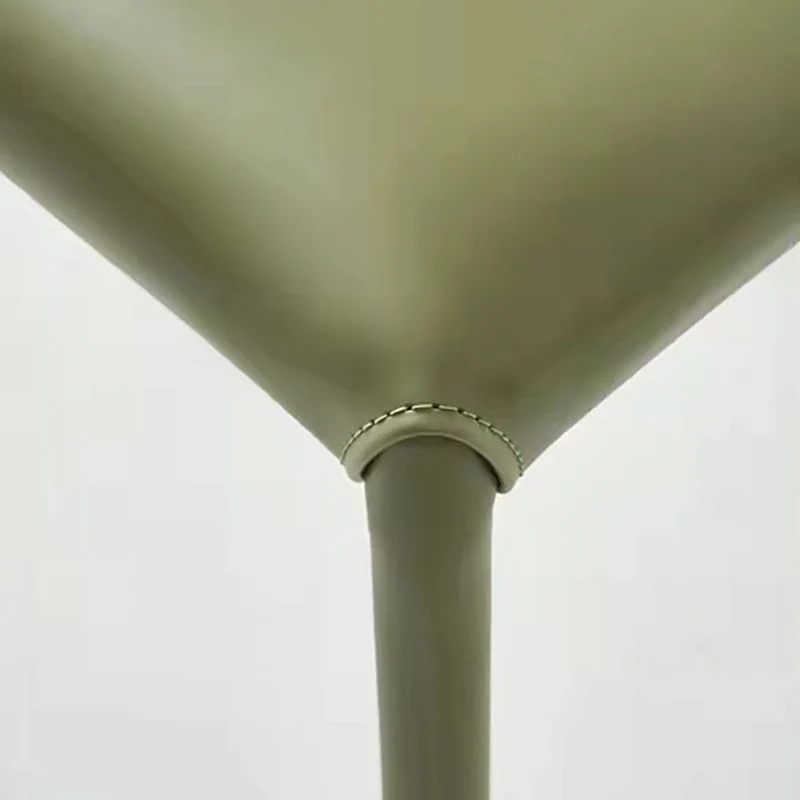 Sedie pelle PU con schienale laterale stile moderno per sala da pranzo Clearhalo