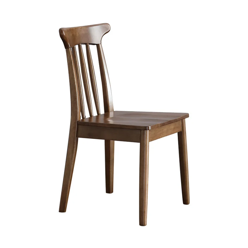 Sedie per sala da pranzo stile moderno Sedie da pranzo senza braccioli con gambe legno Clearhalo