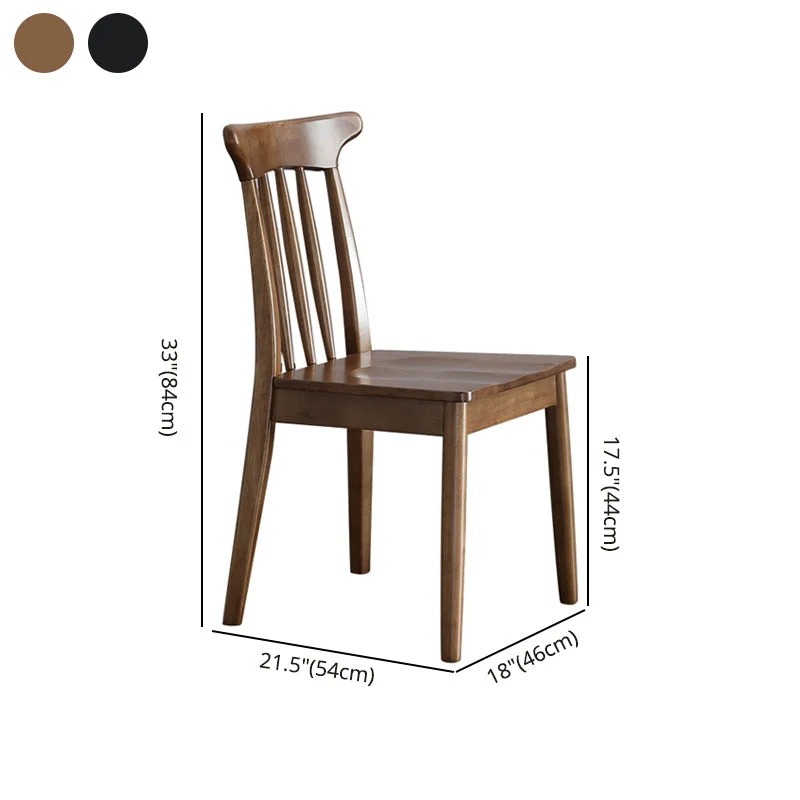 Sedie per sala da pranzo stile moderno Sedie da pranzo senza braccioli con gambe legno Clearhalo