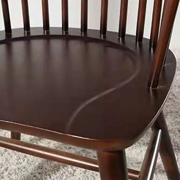Sedie da pranzo con braccioli Sedie laterali moderne legno di quercia per sala da pranzo Clearhalo