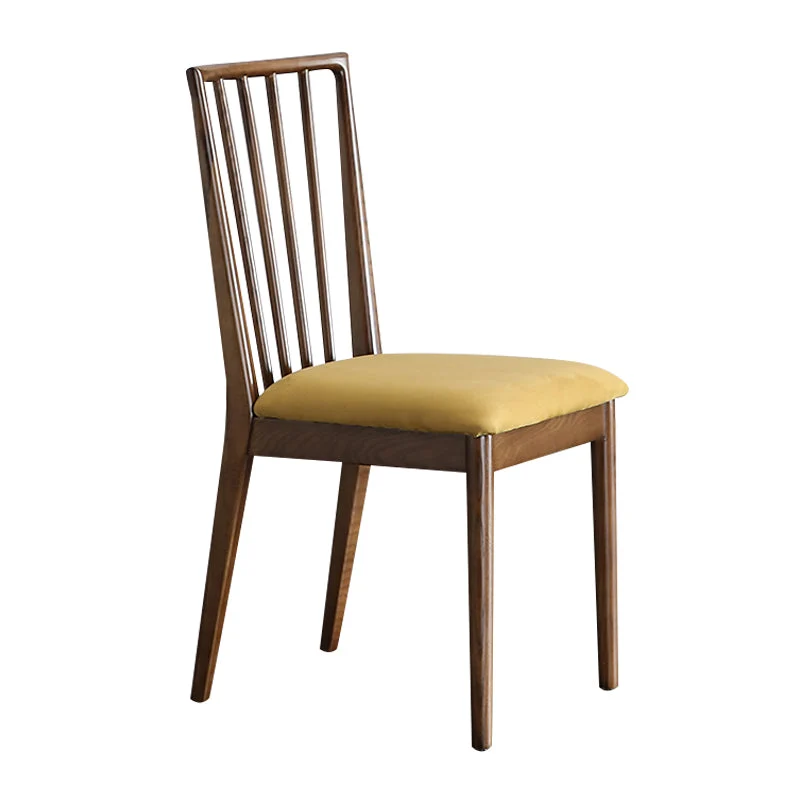Sedie da pranzo contemporanee Sedie laterali senza braccioli da cucina con gambe legno Clearhalo