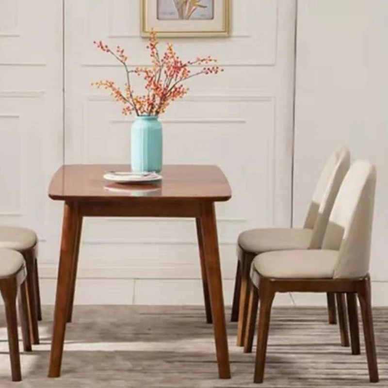 Sedie da pranzo contemporanee Sedie da pranzo senza braccioli con gambe legno Clearhalo