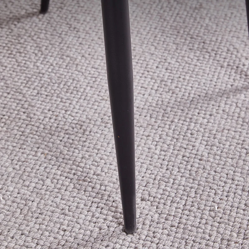 Sedie da pranzo da cucina ecopelle Sedie da pranzo imbottite contemporanee Clearhalo