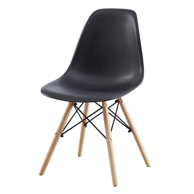 Sedie da pranzo da cucina stile moderno legno di faggio con schienale massiccio Clearhalo