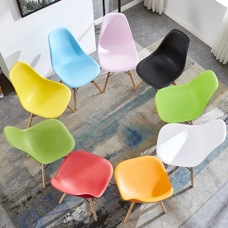Sedie da pranzo da cucina stile moderno legno di faggio con schienale massiccio Clearhalo