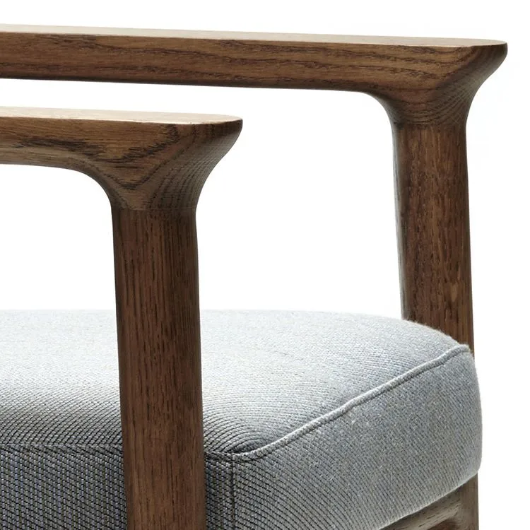 Sedie da pranzo da cucina stile tradizionale legno di frassino con schienale massiccio Clearhalo