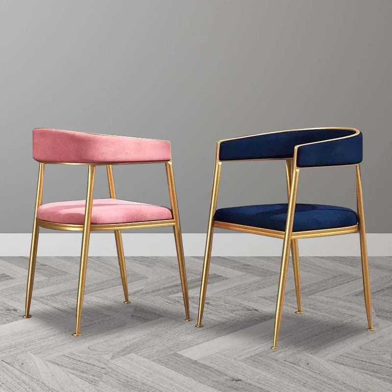 Sedie da pranzo dal design scandinavo con schienale canna Sedia da pranzo laterale tessuto per cucina Clearhalo