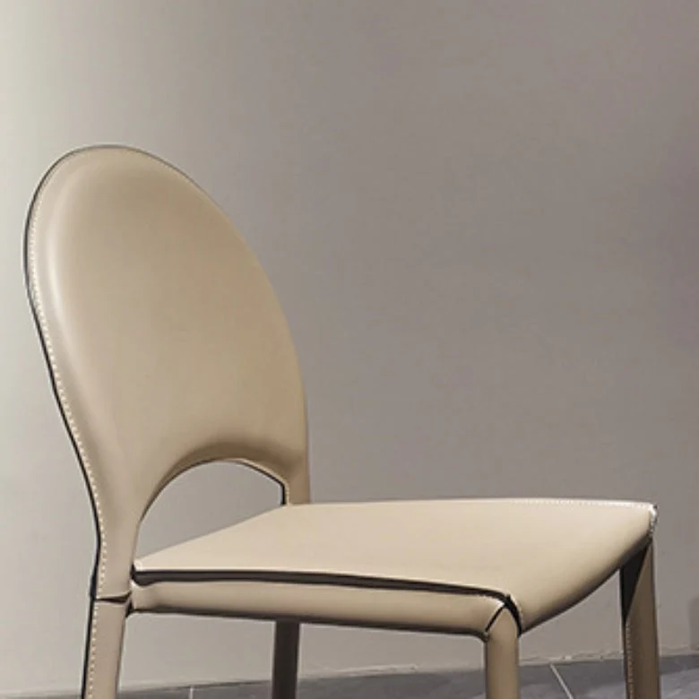 Sedie da pranzo ecopelle Sedia contemporanea con gambe metallo Clearhalo