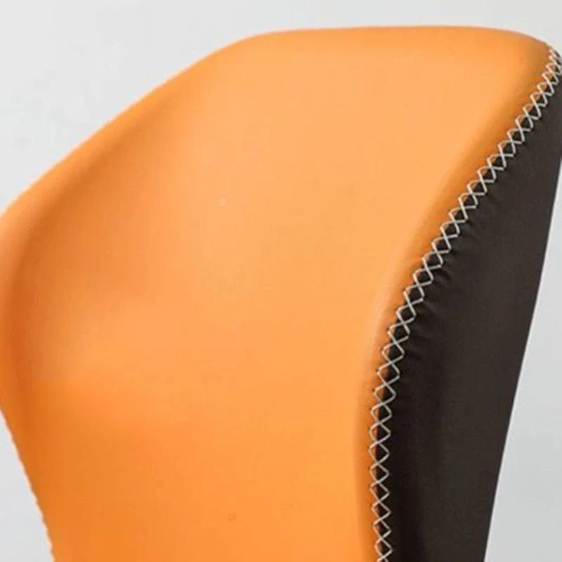 Sedie da pranzo ecopelle Set di sedie Parsons Wingback da 17,3 pollici di larghezza Clearhalo