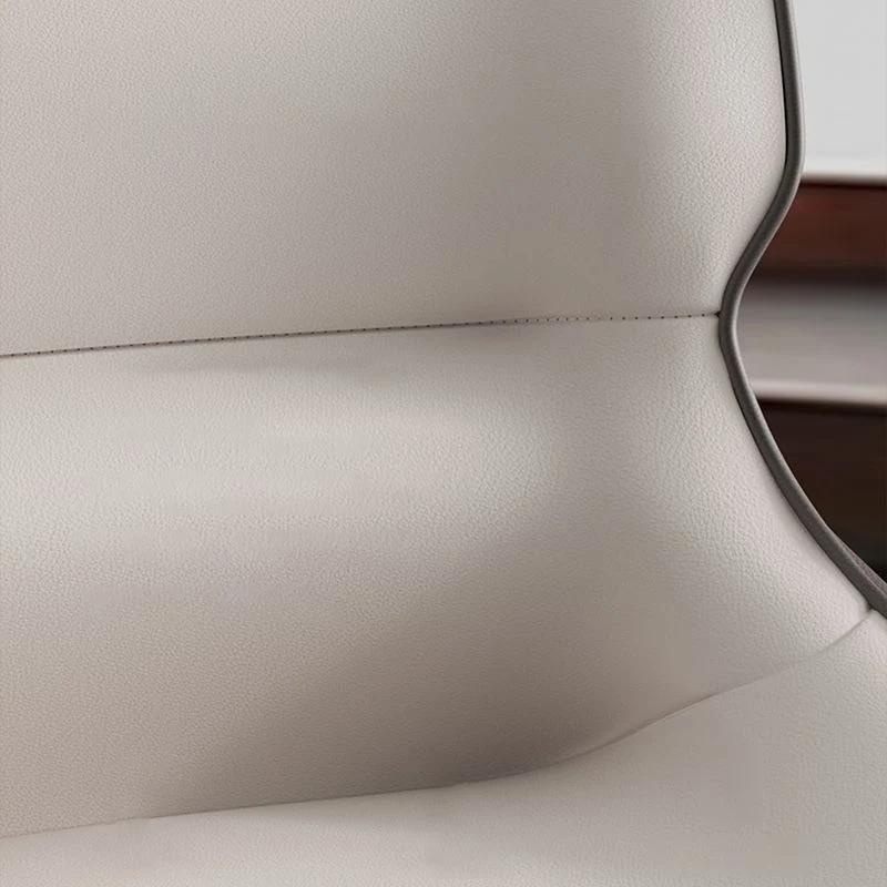 Sedie da pranzo ecopelle stile industriale con bracciolo Wingback Parsons Chair Clearhalo