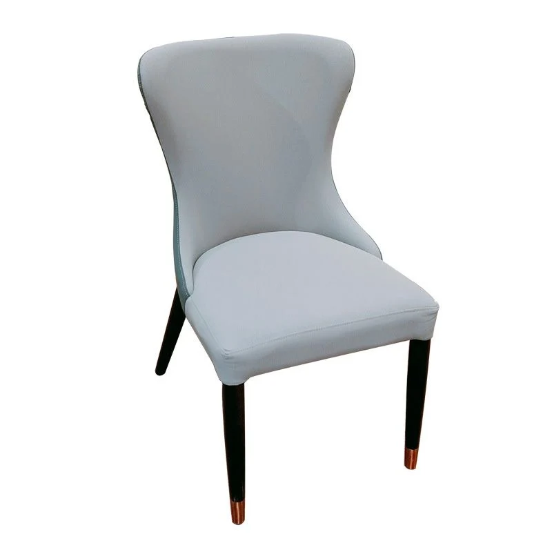 Sedie da pranzo imbottite contemporanee Sedia laterale Parsons blu Clearhalo