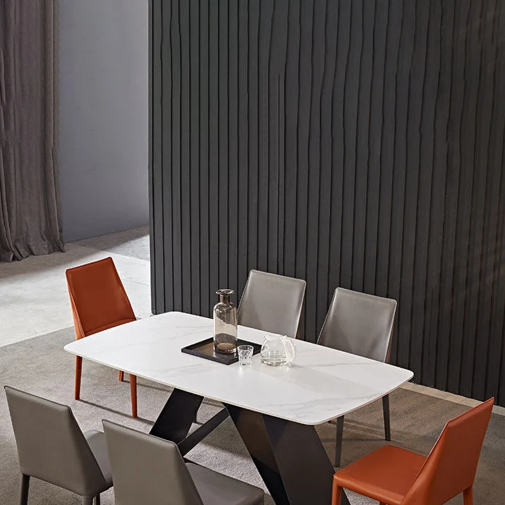 Sedie da pranzo imbottite per sedia da cucina ecopelle Clearhalo