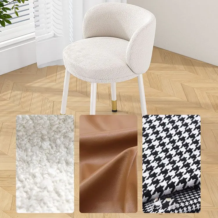 Sedie da pranzo imbottite scandinave Sedia con schienale massiccio senza braccioli Clearhalo