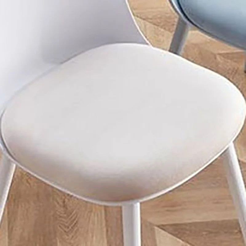 Sedie da pranzo imbottite Sedia con schienale massiccio senza braccioli stile nordico Clearhalo