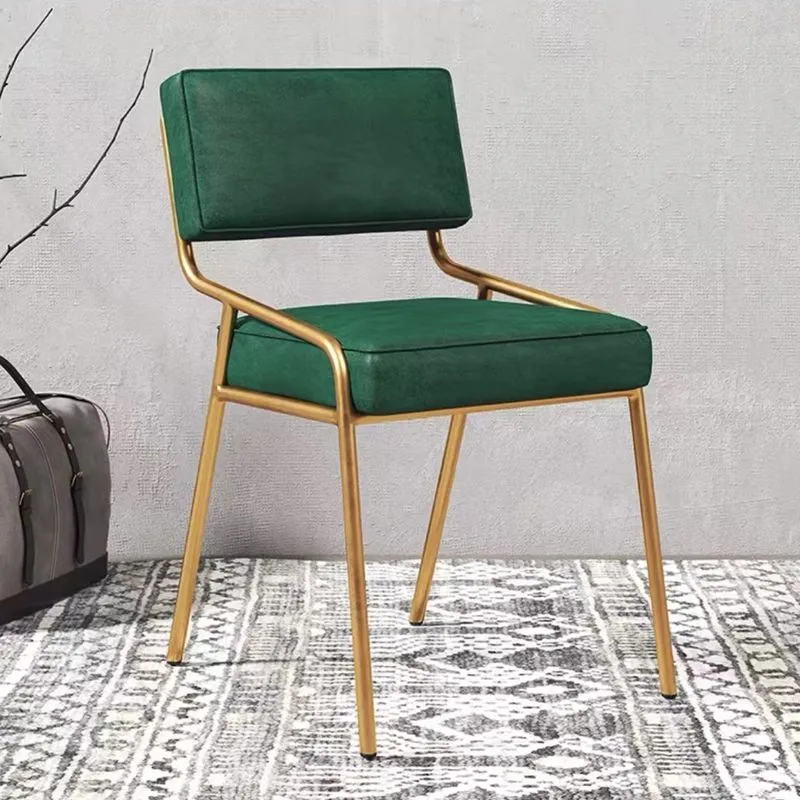 Sedie da pranzo imbottite senza braccioli per sala da pranzo Glam Home Clearhalo