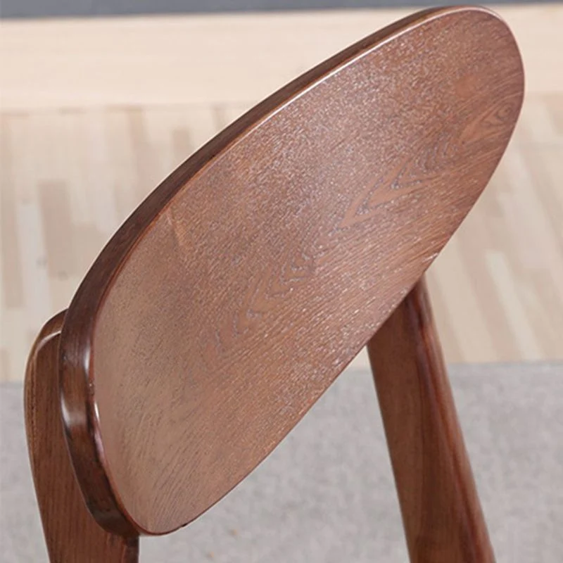 Sedie da pranzo laterali dal design moderno con schienale aperto Sedie da pranzo laterali legno (set di 2) Clearhalo