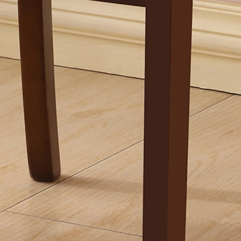 Sedie da pranzo laterali legno industriali con sedia laterale larga 16,5" senza braccioli Clearhalo