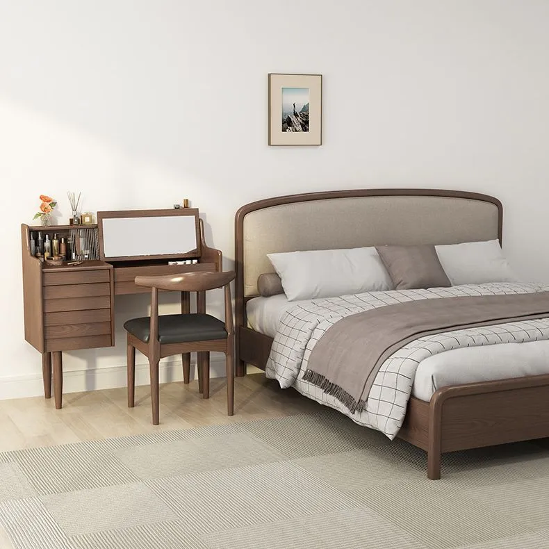 Sedie da pranzo legno stile moderno Sedia da pranzo con schienale aperto senza braccioli Clearhalo