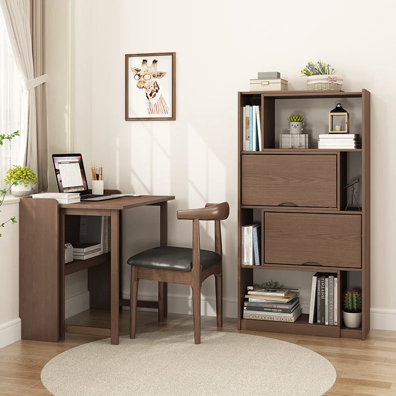 Sedie da pranzo legno stile moderno Sedia da pranzo con schienale aperto senza braccioli Clearhalo