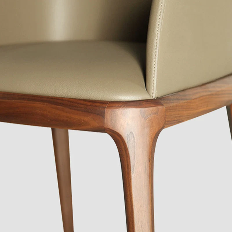 Sedie da pranzo legno stile moderno Sedie da pranzo con braccioli per cucina Clearhalo