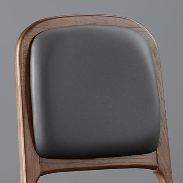 Sedie da pranzo legno stile moderno Sedie da pranzo con schienale aperto (set di 2) Clearhalo
