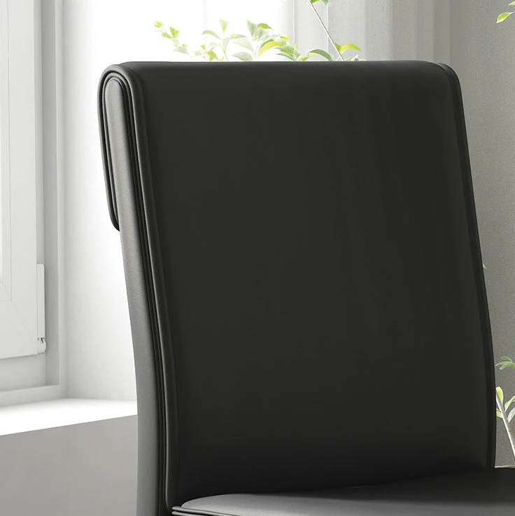 Sedie da pranzo metallo senza braccioli da cucina Sedia laterale per la casa con imbottitura Clearhalo