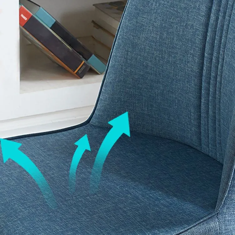 Sedie da pranzo metallo stile moderno Sedia da pranzo con braccioli per cucina Clearhalo