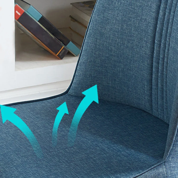 Sedie da pranzo metallo stile moderno Sedia da pranzo con braccioli per cucina Clearhalo