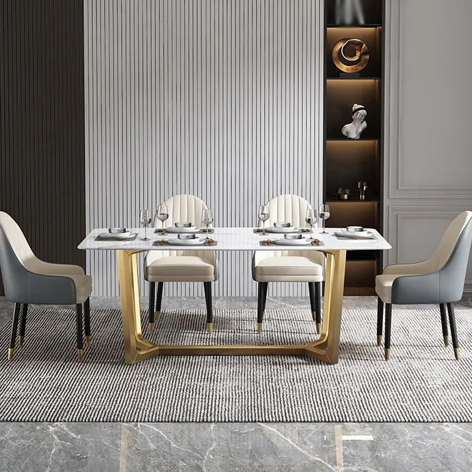 Sedie da pranzo metallo stile scandinavo Sedia Parsons per sala da pranzo con braccioli Clearhalo