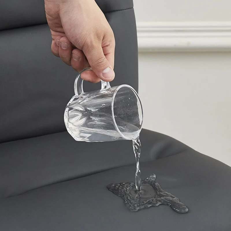 Sedie da pranzo moderne pelle PU Sedie da pranzo metallo senza braccioli per uso ristorante Clearhalo