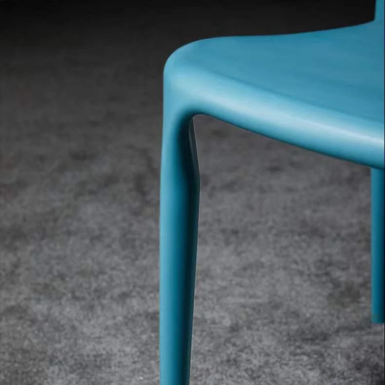 Sedie da pranzo moderne senza braccioli per cucina con gambe plastica Clearhalo
