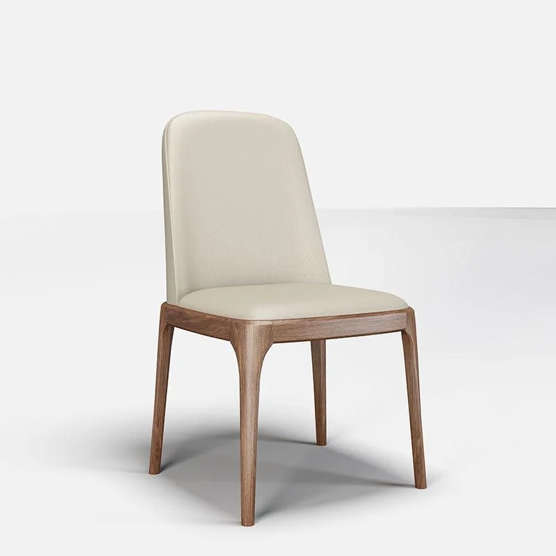 Sedie da pranzo Sedie laterali legno di quercia stile moderno per sala da pranzo Clearhalo